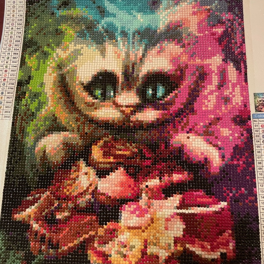 Colorful Cat Diamond Painting Kit